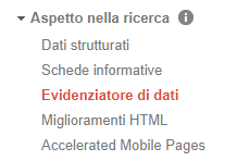 screenshot di Google search console come modo per lanciare un nuovo sito web